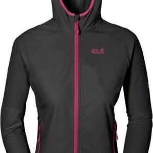 Jack Wolfskin Turbulence Jacket Women Dark Grey L