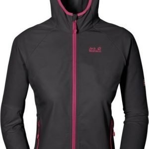 Jack Wolfskin Turbulence Jacket Women Dark Grey XL