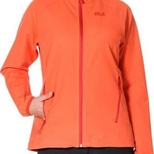 Jack Wolfskin Turbulence Jacket Women Oranssi XS