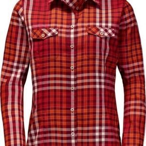 Jack Wolfskin Valley Shirt Women's Oranssi XXL