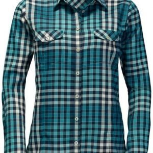 Jack Wolfskin Valley Shirt Women's Turkoosi L