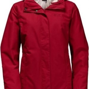 Jack Wolfskin Vernon Women Punainen L