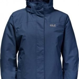 Jack Wolfskin Vernon Women Tummansininen XL