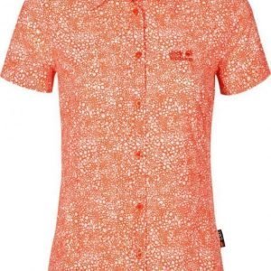 Jack Wolfskin Wahia Print Shirt Oranssi XL