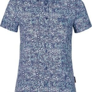 Jack Wolfskin Wahia Print Shirt Sininen XXL