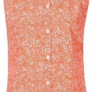 Jack Wolfskin Wahia Print Sleeveless Shirt Oranssi L