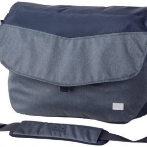 Jack Wolfskin Wool Tech Messenger Tummansininen