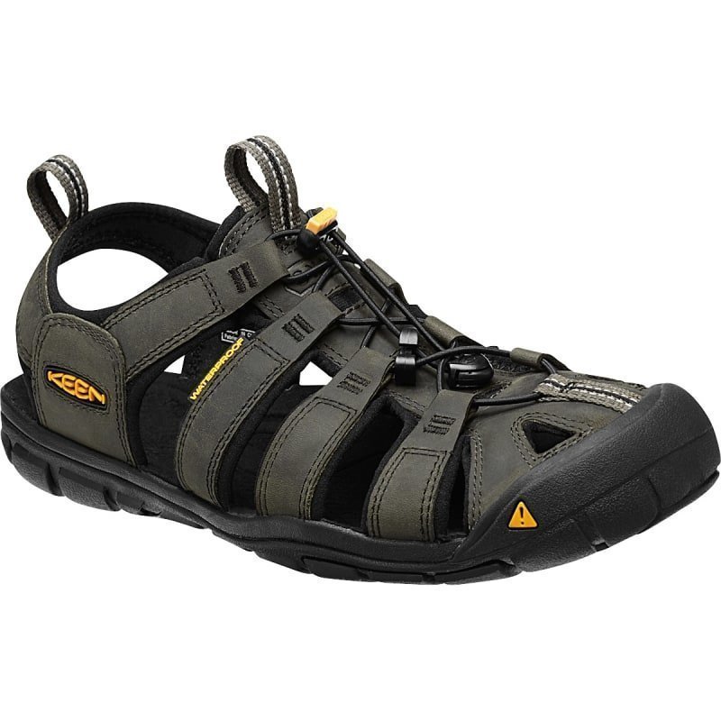 Keen Men's Clearwater Cnx Leather US 12 MAGNET/BLACK