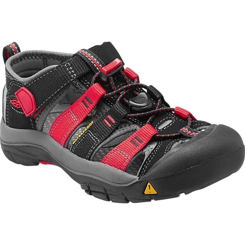 Keen Newport H2 Kids US 8 BLCK/RA RED MULT