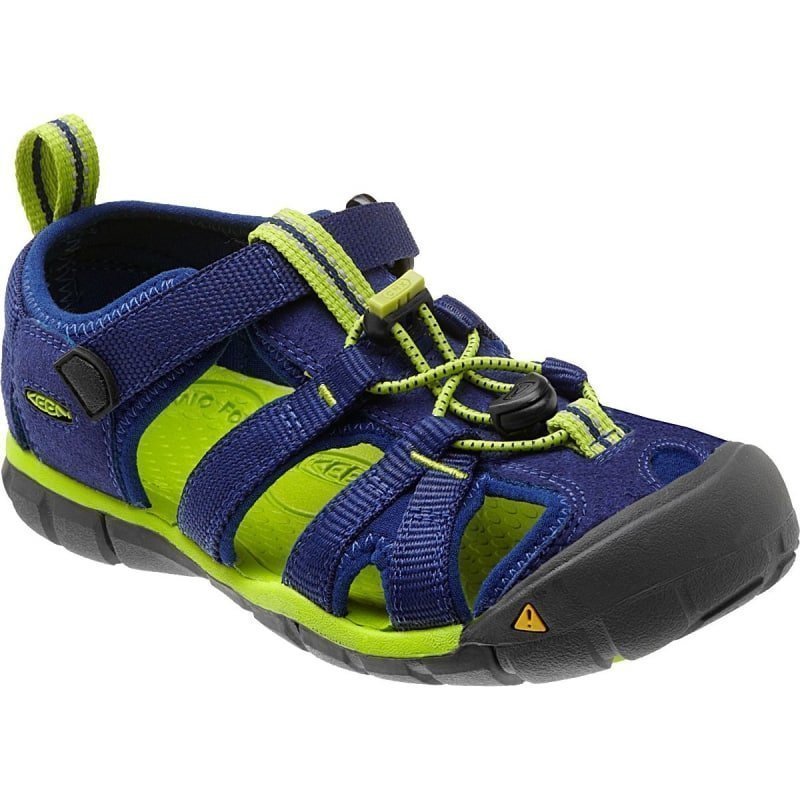 Keen Tots Seacamp II CNX US 4/EU 19 Blue Depths/Lime Green