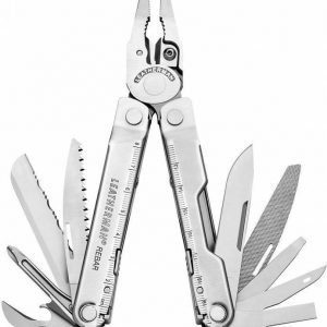 Leatherman Rebar nahkakotelolla