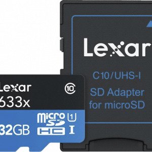 Lexar 32gb 633x Microsdhc Uhs-I Hs Muistikortti