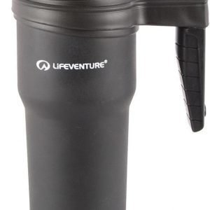 Lifeventure Mega Trek Mug musta termosmuki