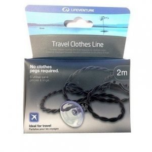 Lifeventure Travel Clothes Line - matkapyykkinaru