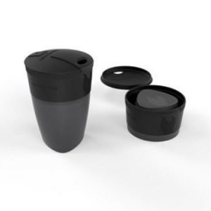 Light My Fire Pack-up-Cup kokoontaittuva muki musta