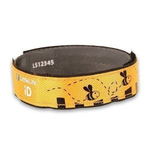 LittleLife Bee iD strap lasten yhteystietoranneke