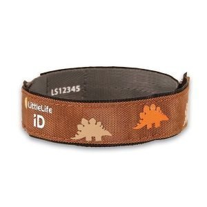 LittleLife Dinosaur iD strap lasten yhteystietoranneke