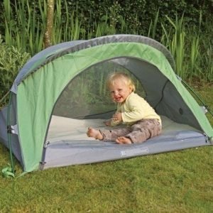 Littlelife Arc 2 Travel Cot matkasänky pienille lapsille (vihreä)