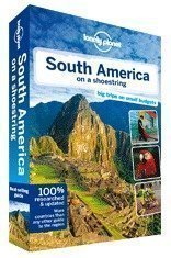 Lonely Planet South America on a shoestring travel guide