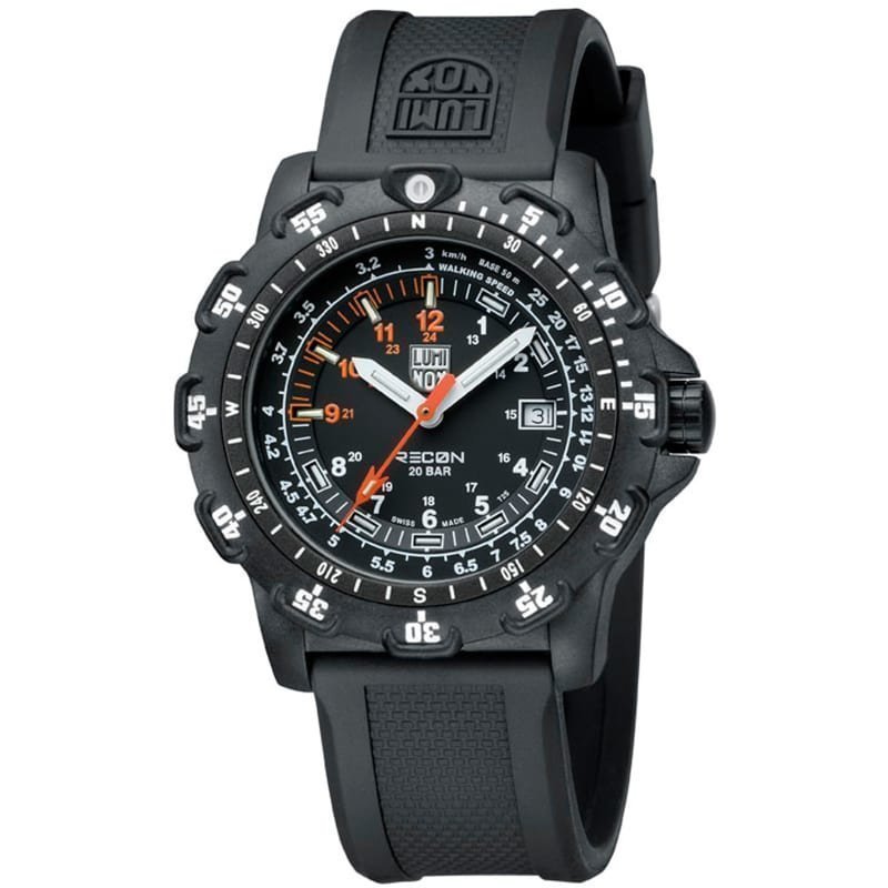 Luminox Recon Point Man 8821 Black/White/Orange