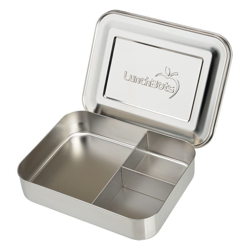 Lunchbots Bento Trio Stainless 960 ml Stainless Steel