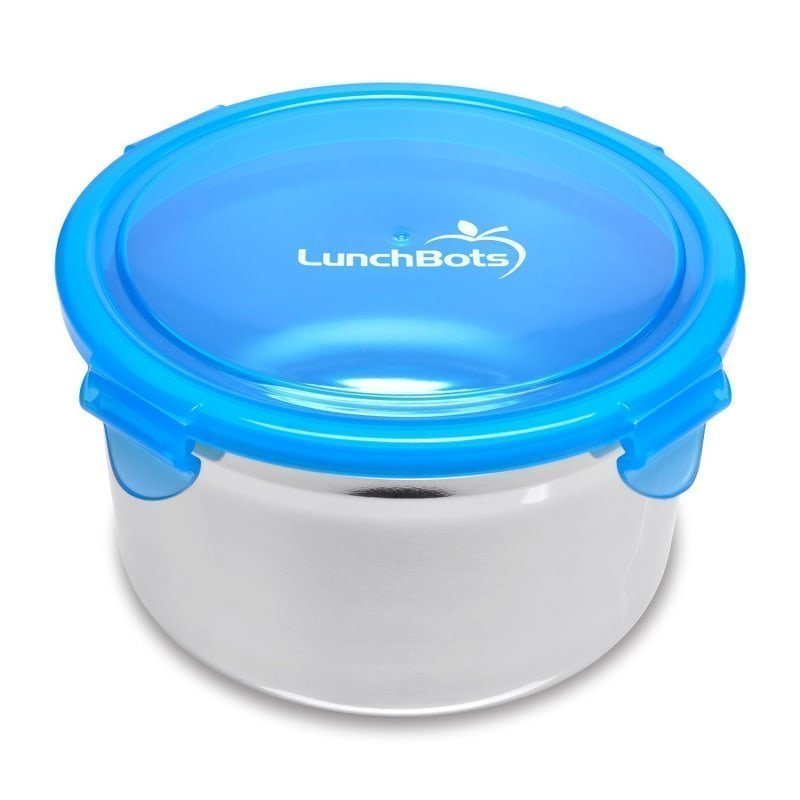 Lunchbots Clicks 4 Cup Container 1 Stainless Steel