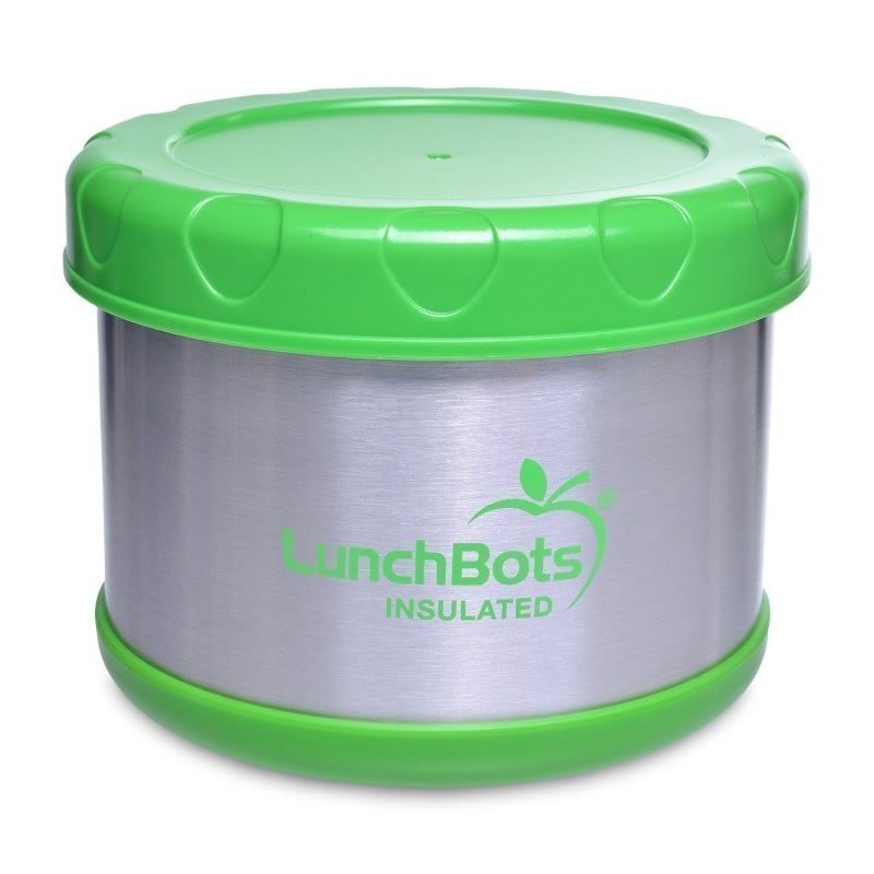 Lunchbots Insulated Food Container Blue 4 Lime