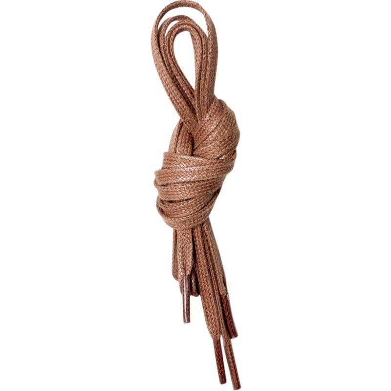 Lundhags Flat Shoe Laces 110cm 110 Cognac