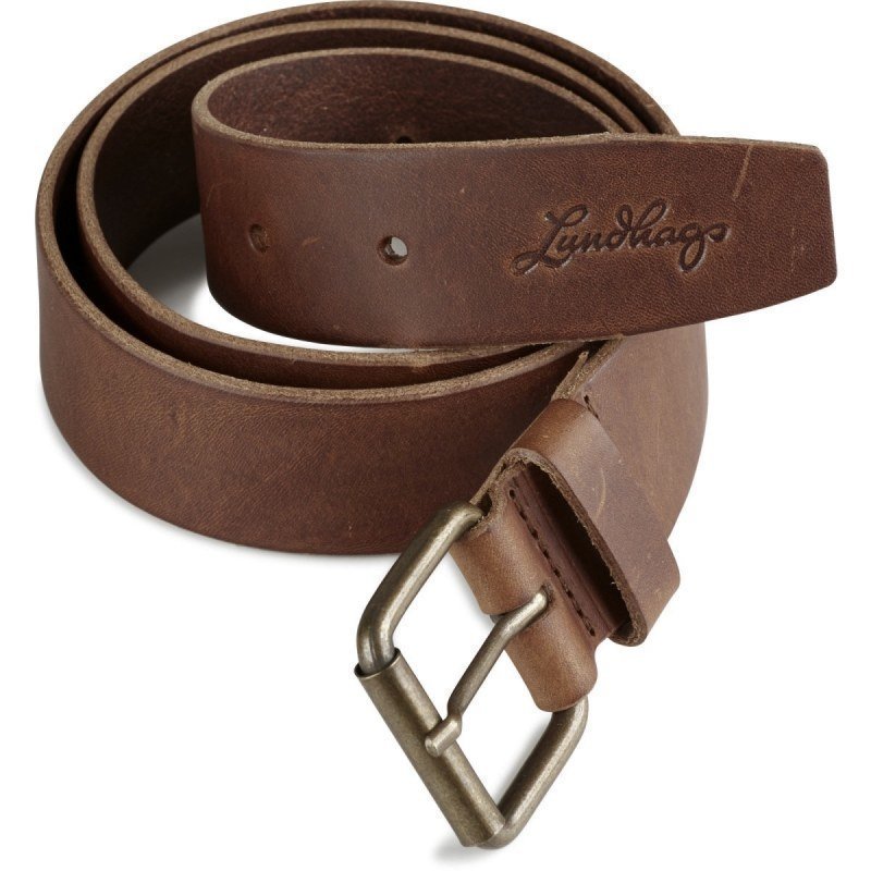 Lundhags Logger Belt 35mm 85 Brown