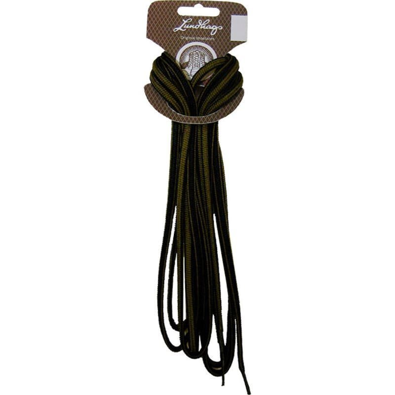 Lundhags Shoe Laces 165 CM 165 Black/Rush