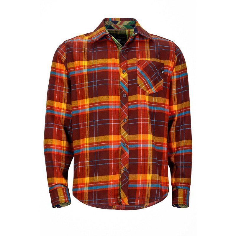 Marmot Anderson Flannel LS M/L Red Night