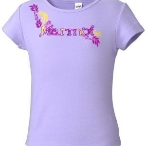 Marmot Girl's Whimsy Tee Shirt Lila XS