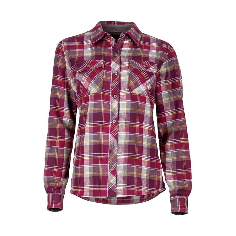 Marmot Women's Bridget Flannel LS L Magenta