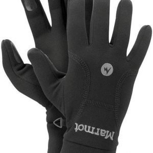 Marmot Women's Powerstretch Glove Musta L