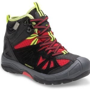 Merrell Capra Waterproof Kid Musta/Punainen 30