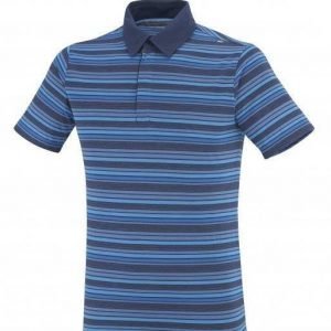 Millet Striped Zip Polo Sininen L