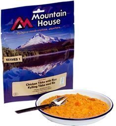 Mountain House Tikka-Kanaa Riisillä