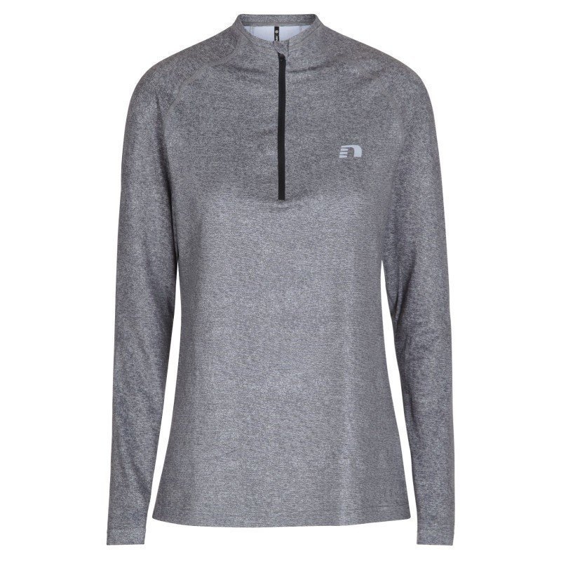 Newline Imotion Heather Warm Shirt L Heather Grey