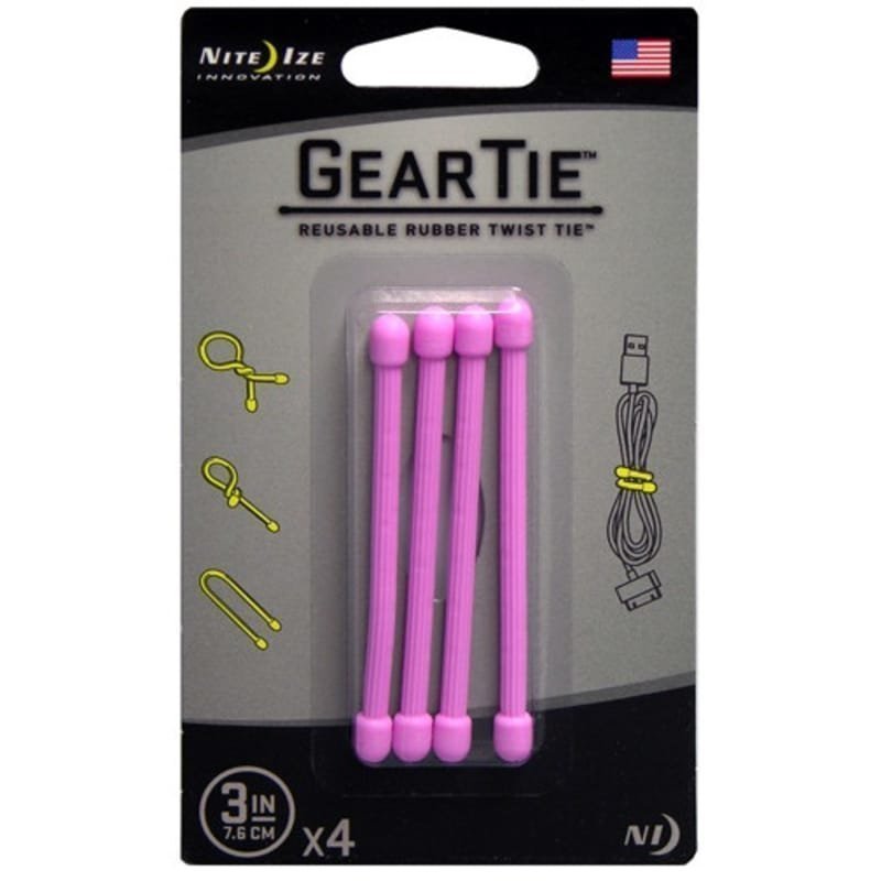 Nite Ize Gear Tie 3 3 Pink