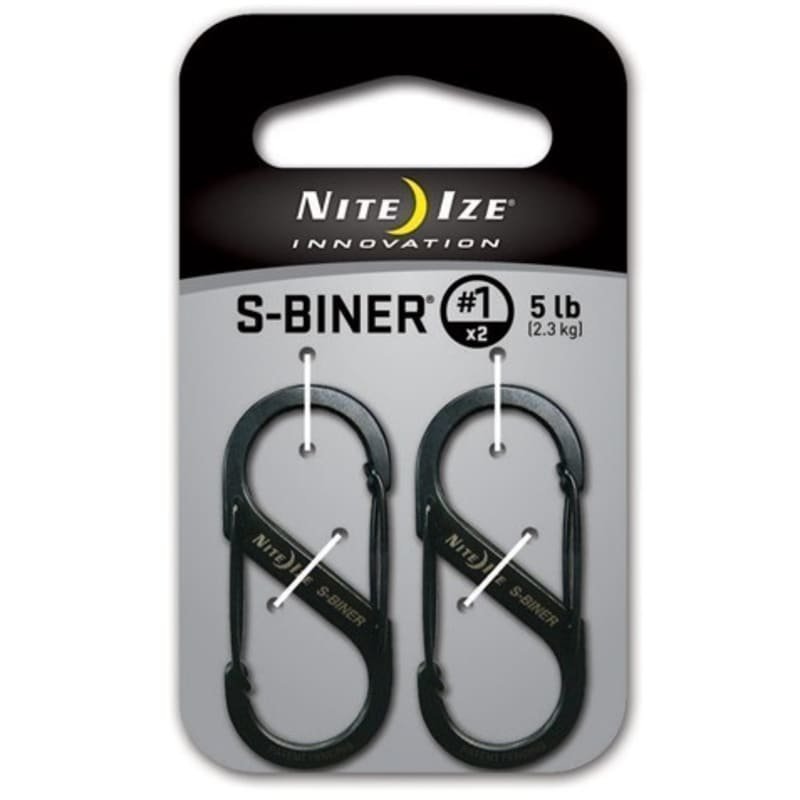 Nite Ize S-Biner Size #1 2 Pack 1