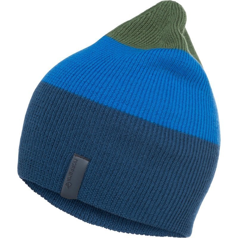 Norrøna /29 Striped Mid Weight Beanie 1SIZE Beyond Blue