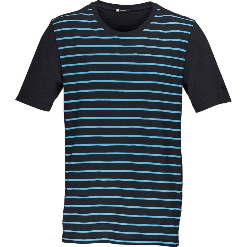 Norrøna /29 cotton T-Shirt (M) M PHANTOM/CARIBBEAN BLUE