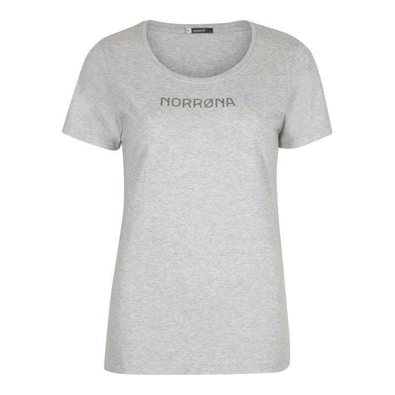Norrøna /29 cotton norrøna T-Shirt (W XS Grey Melange