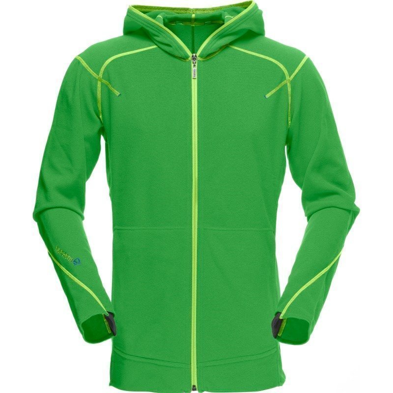 Norrøna /29 warm1 Zip Hood M XXL Green Mamba