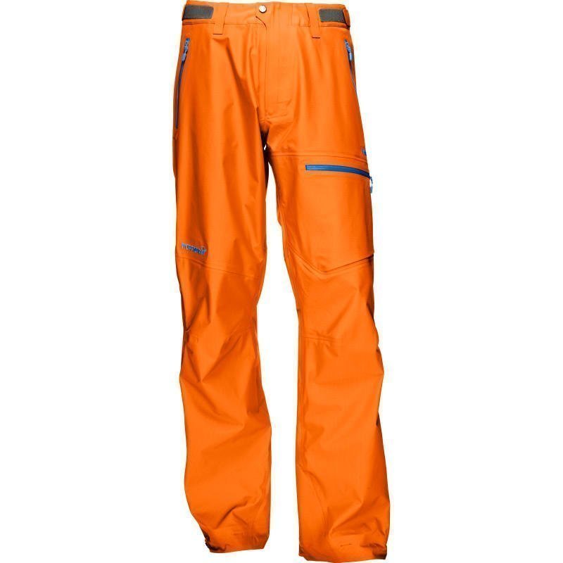 Norrøna Falketind Gore-Tex Pants Men's XL Pure Orange