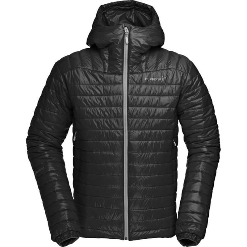 Norrøna Falketind PrimaLoft100 Hood Jacket Men's L Caviar