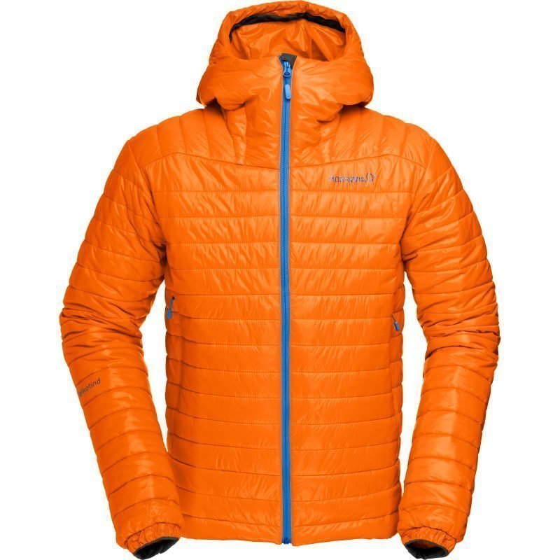 Norrøna Falketind PrimaLoft100 Hood Jacket Men's XL Pure Orange