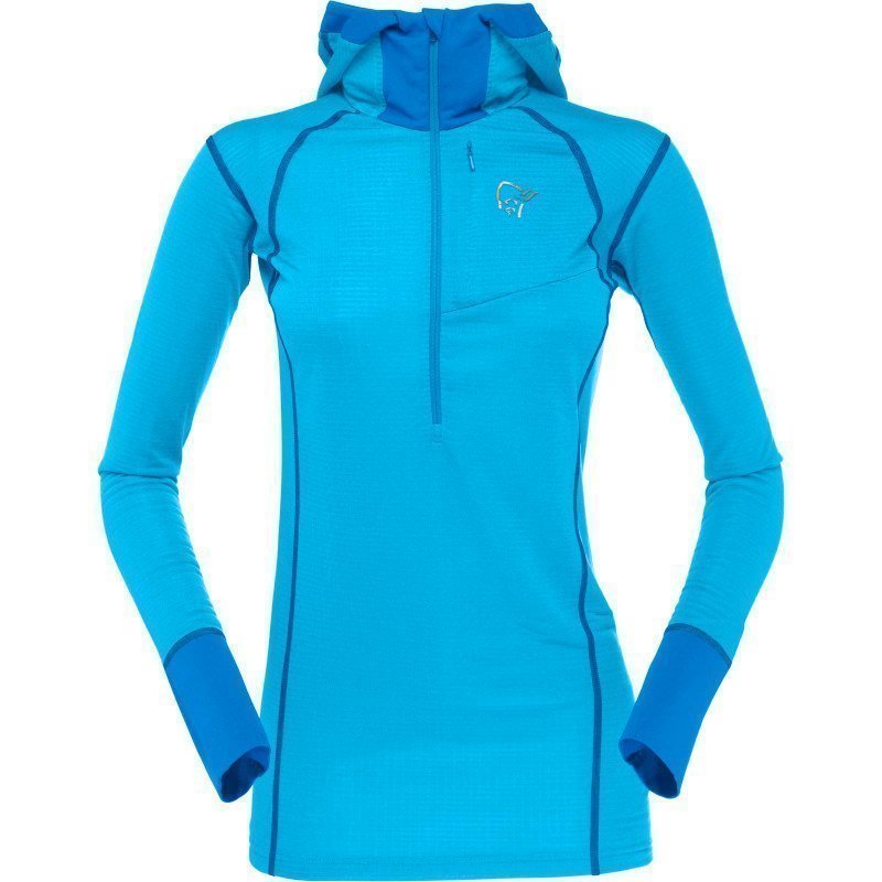 Norrøna Super Hoodie Women's XL Ice Blue