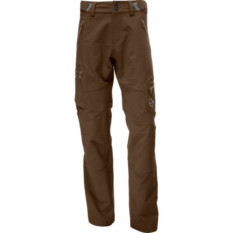 Norrøna Svalbard Flex1 Pants M L Brown Sugar