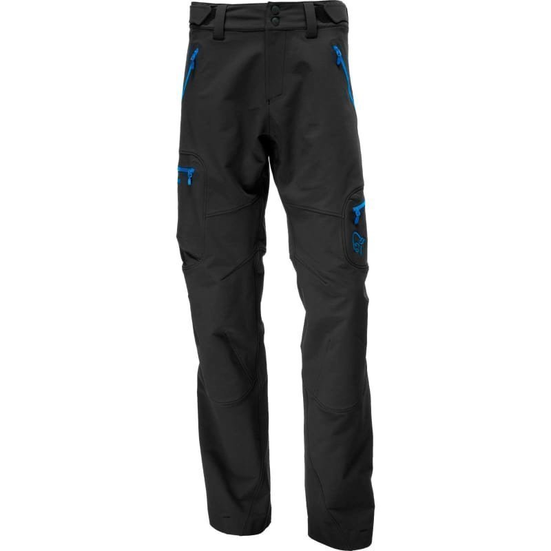 Norrøna Svalbard Flex1 Pants M S Caviar/Signal Blue